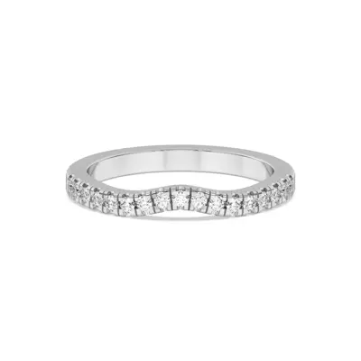 Trielle Pavé Curved Band