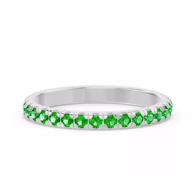 Marigold Grand Pavé Tsavorite Band