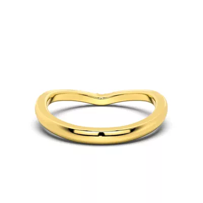 Belloc Lab Diamond Pavé Curved Band