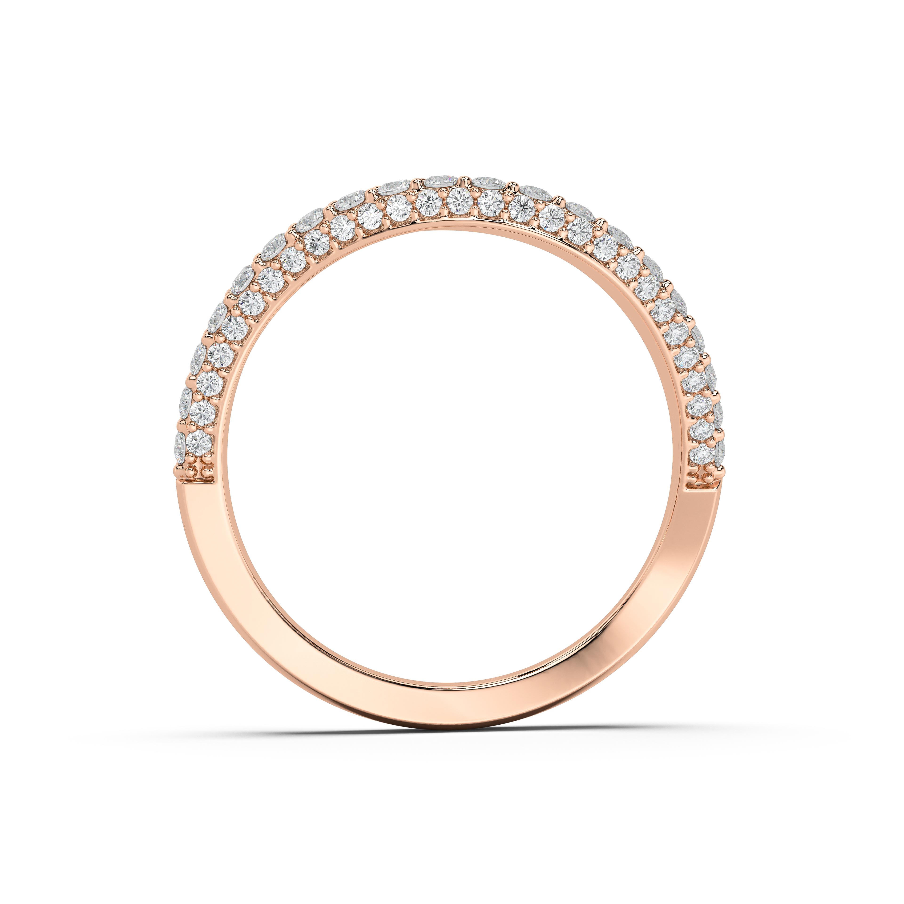Rivelle Pavé Curved Band