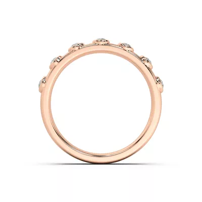 Sora Bezel Lab Diamond Band