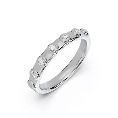 Sora Bezel Diamond Band