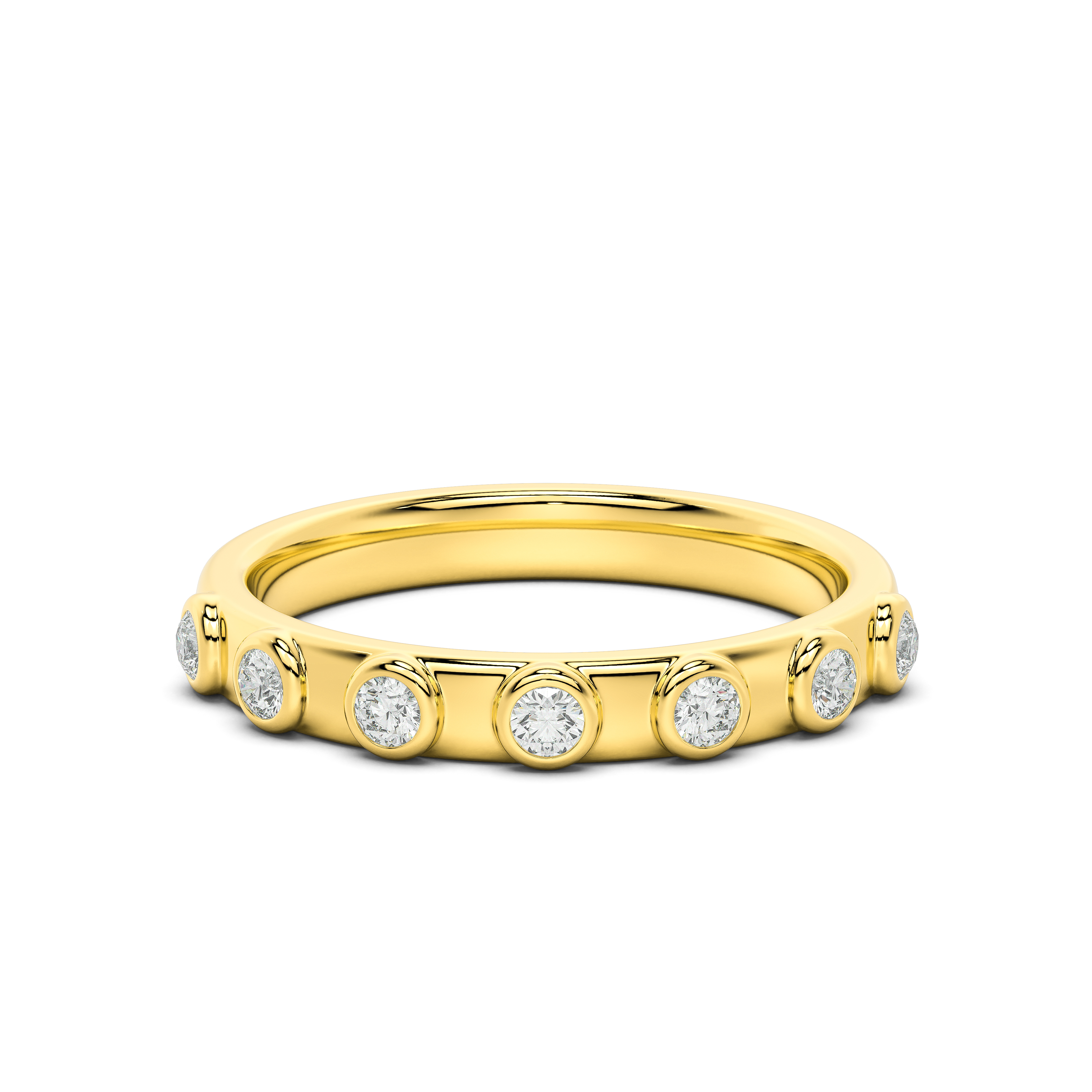 Sora Bezel Diamond Band