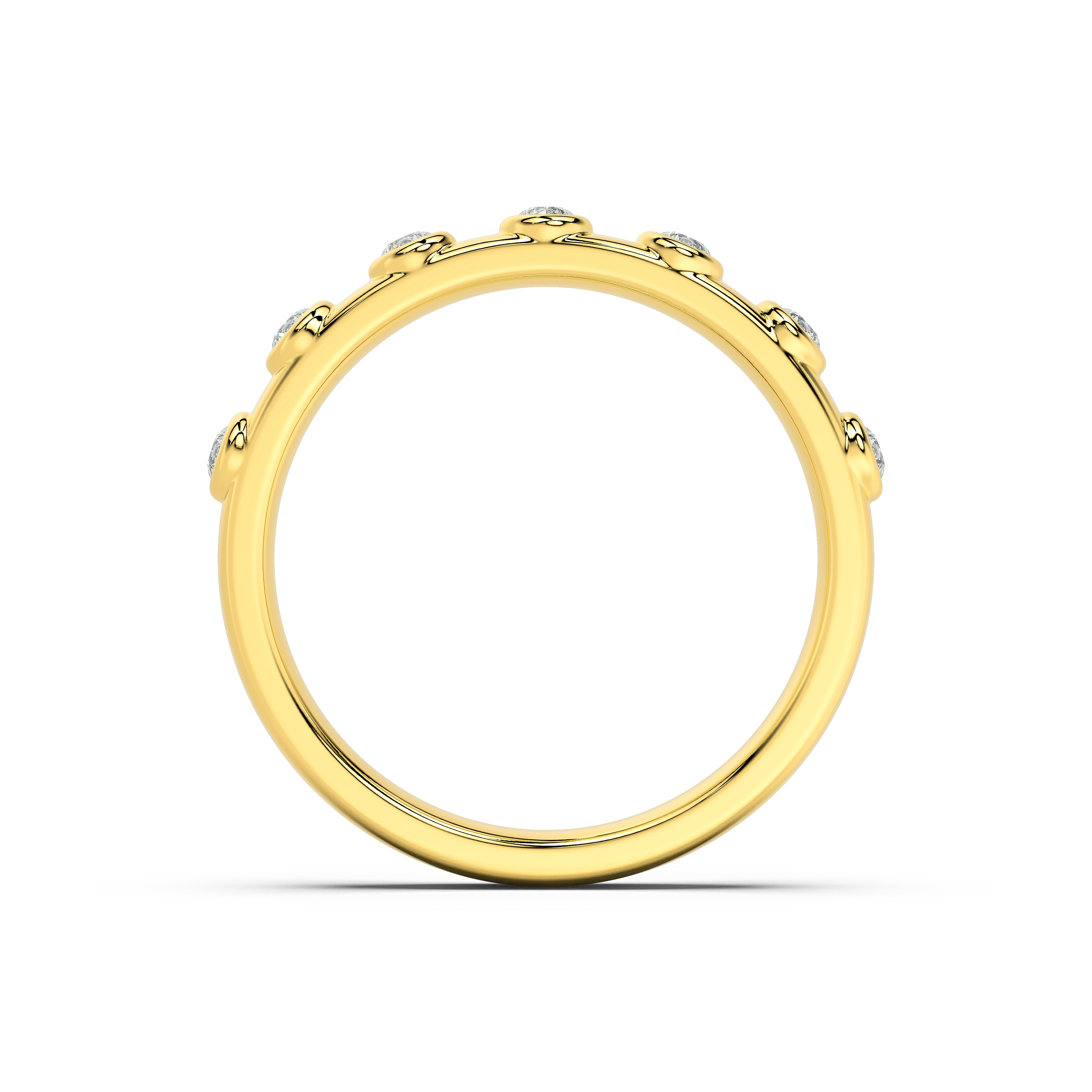 Sora Bezel Diamond Band