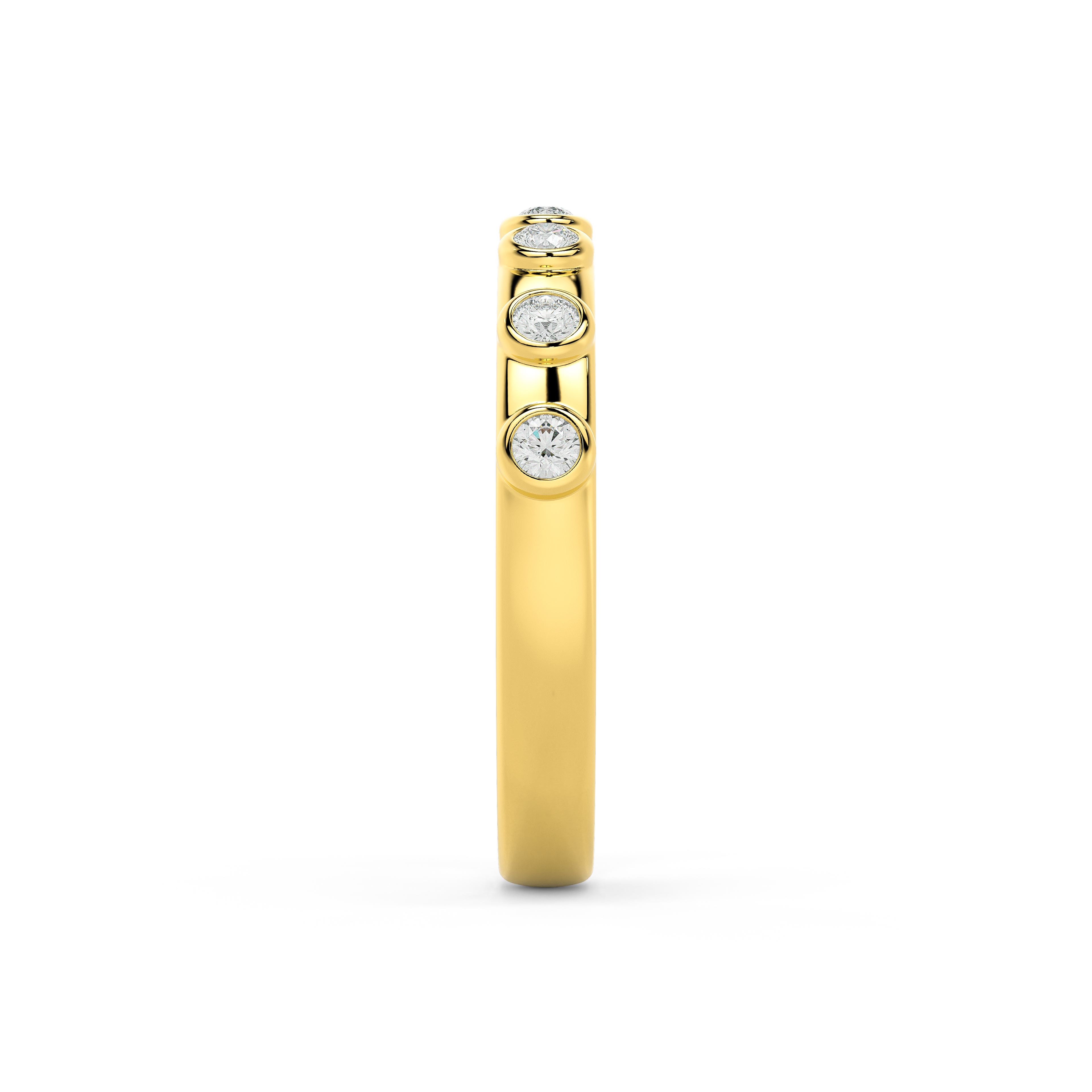 Sora Bezel Diamond Band