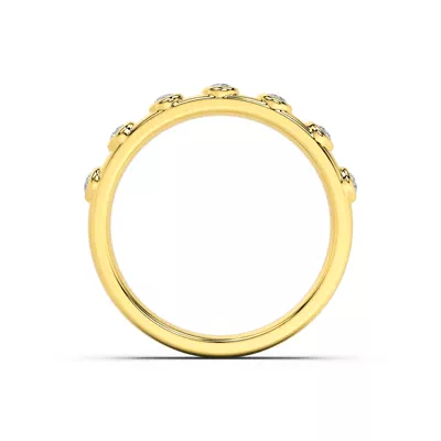 Sora Bezel Lab Diamond Band