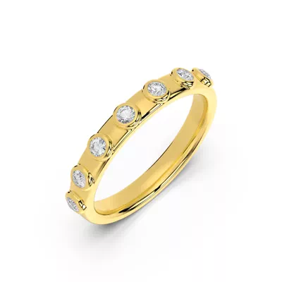 Sora Bezel Diamond Band