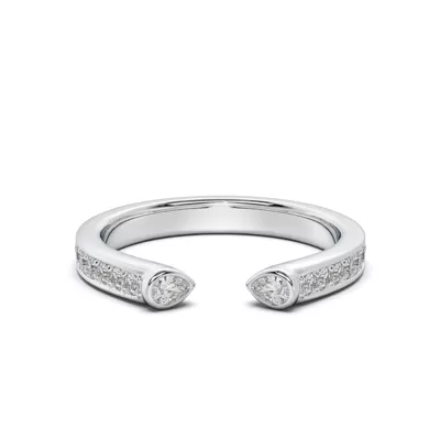 Lucera Bezel Pavé Open Band