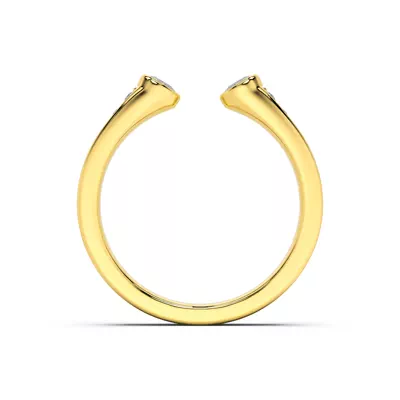 Lucera Bezel Pavé Open Band