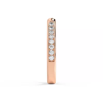 Lucera Bezel Pavé Lab Diamond Open Band