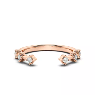 Solara Lab Diamond Open Band