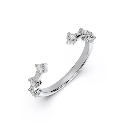 Solara Diamond Open Band