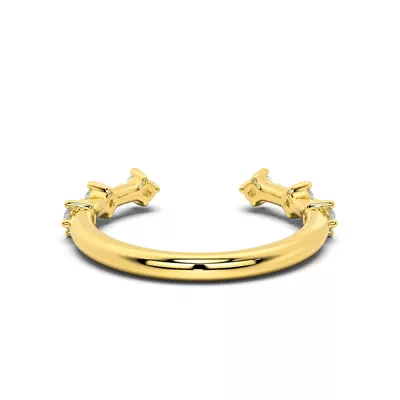 Solara Lab Diamond Open Band