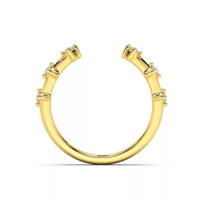 Solara Lab Diamond Open Band