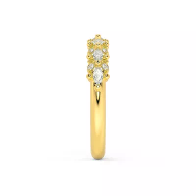 Alira Marquise Lab Diamond Band