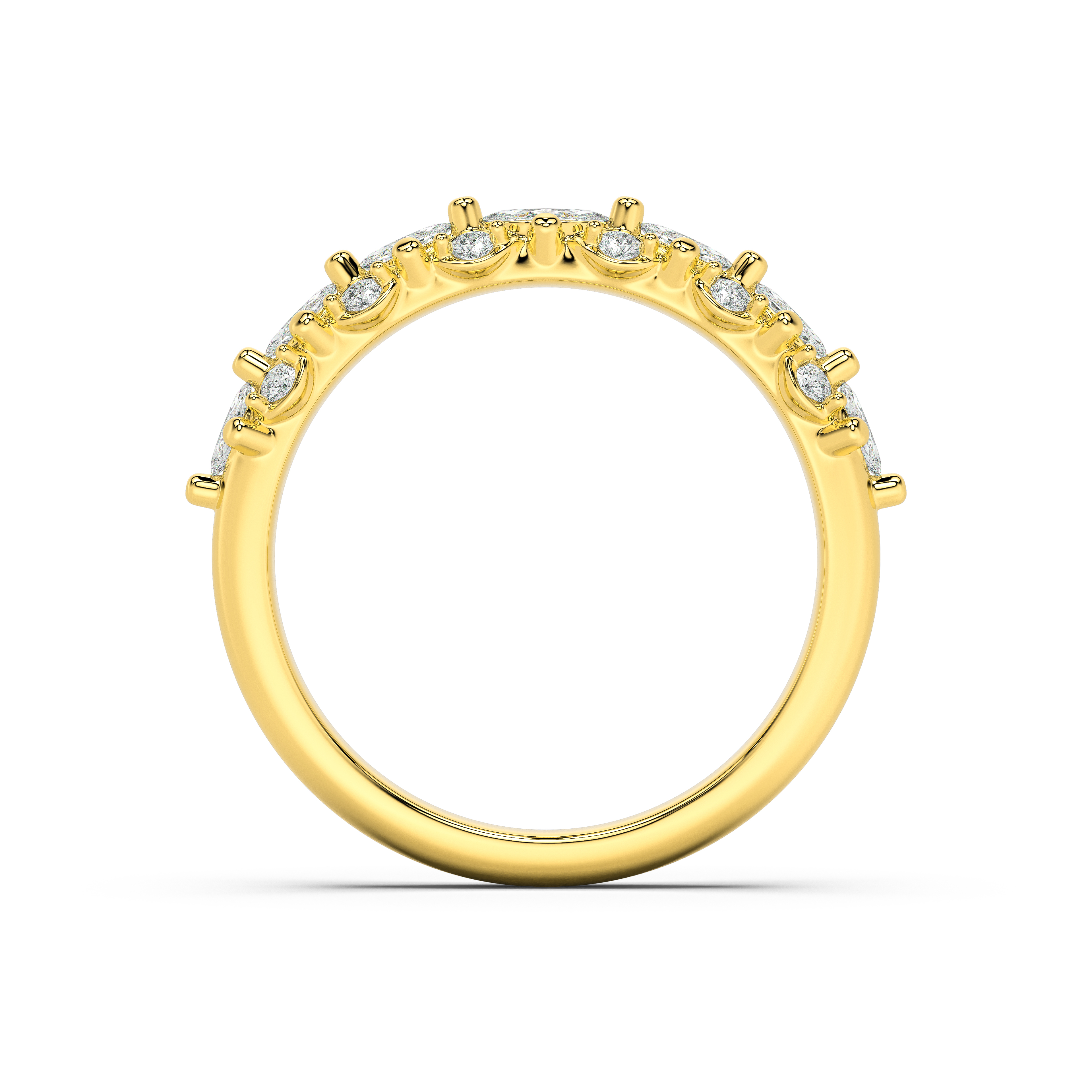 Alira Marquise Diamond Band