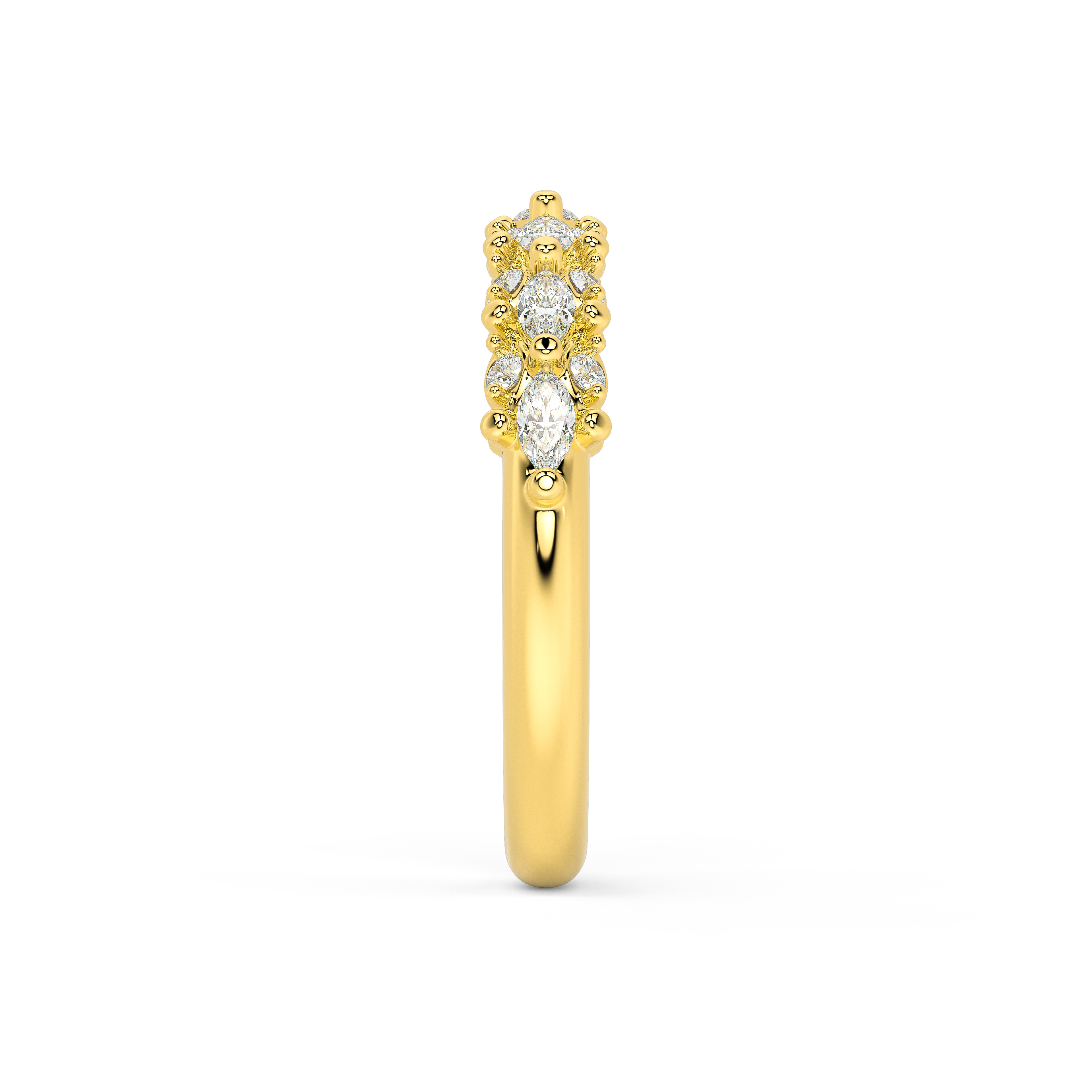 Alira Marquise Diamond Band