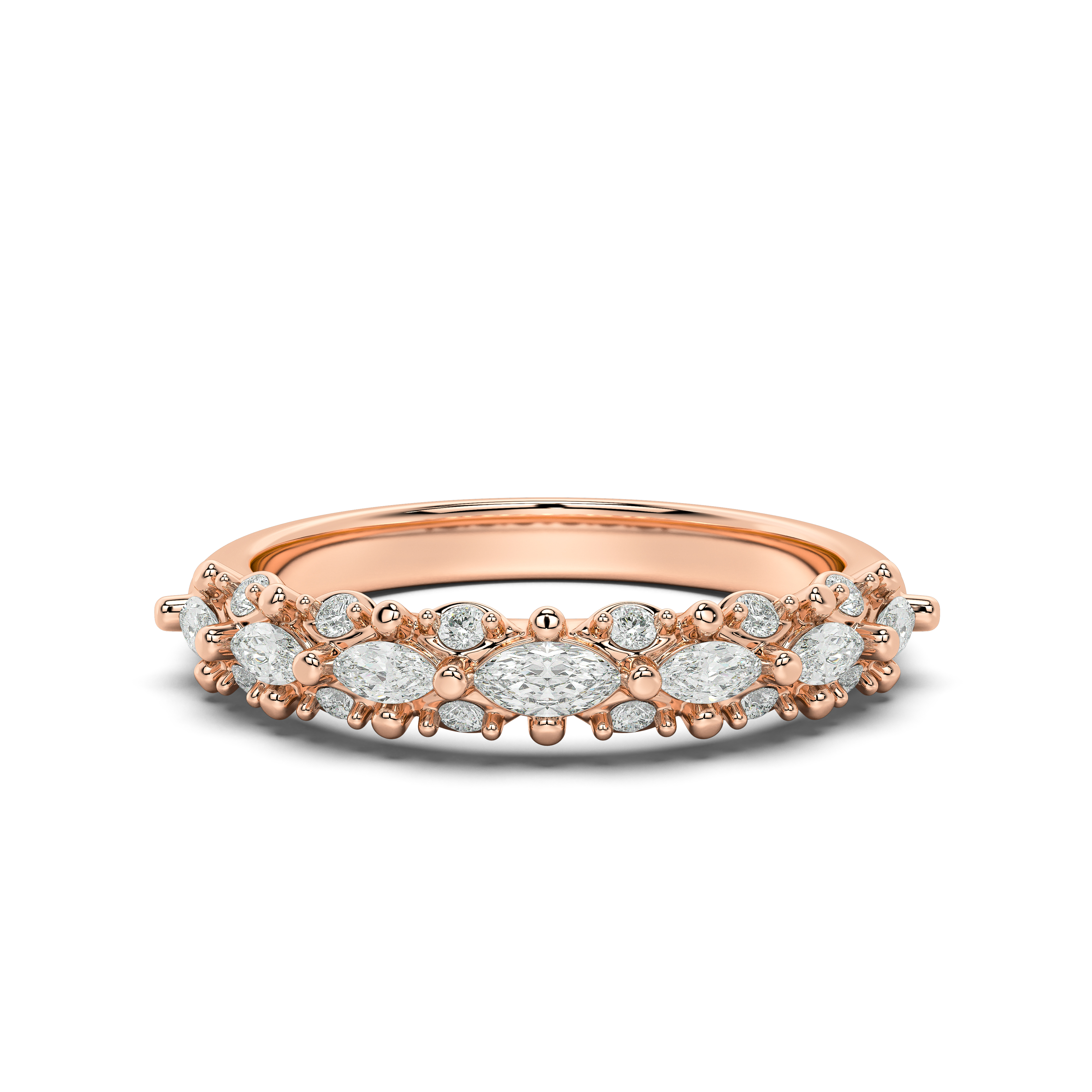 Alira Marquise Diamond Band