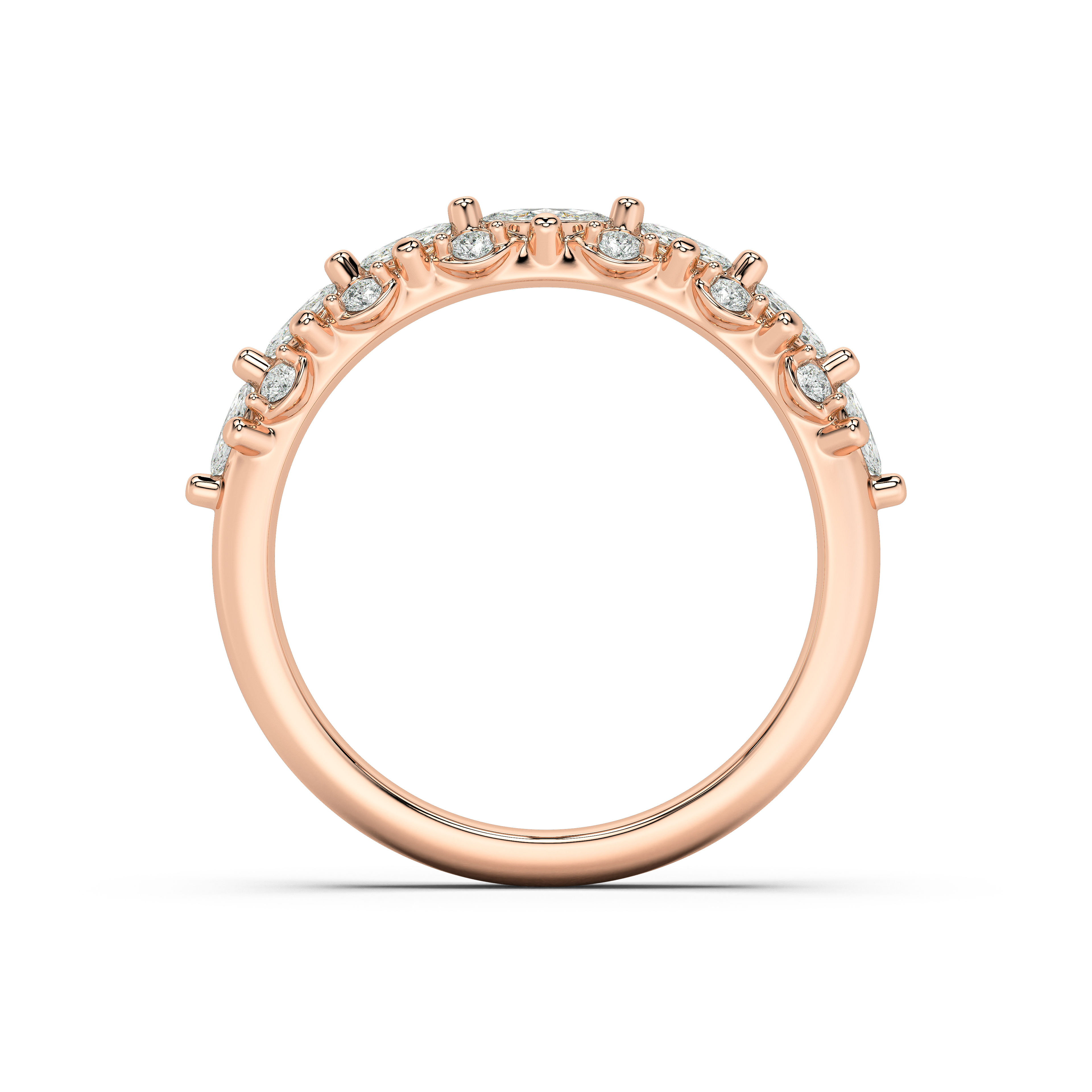 Alira Marquise Diamond Band