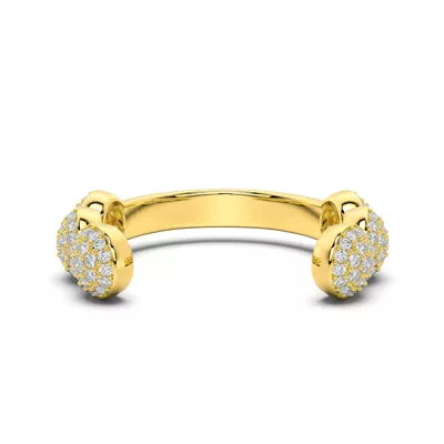 Portella Pavé Disc Open Band