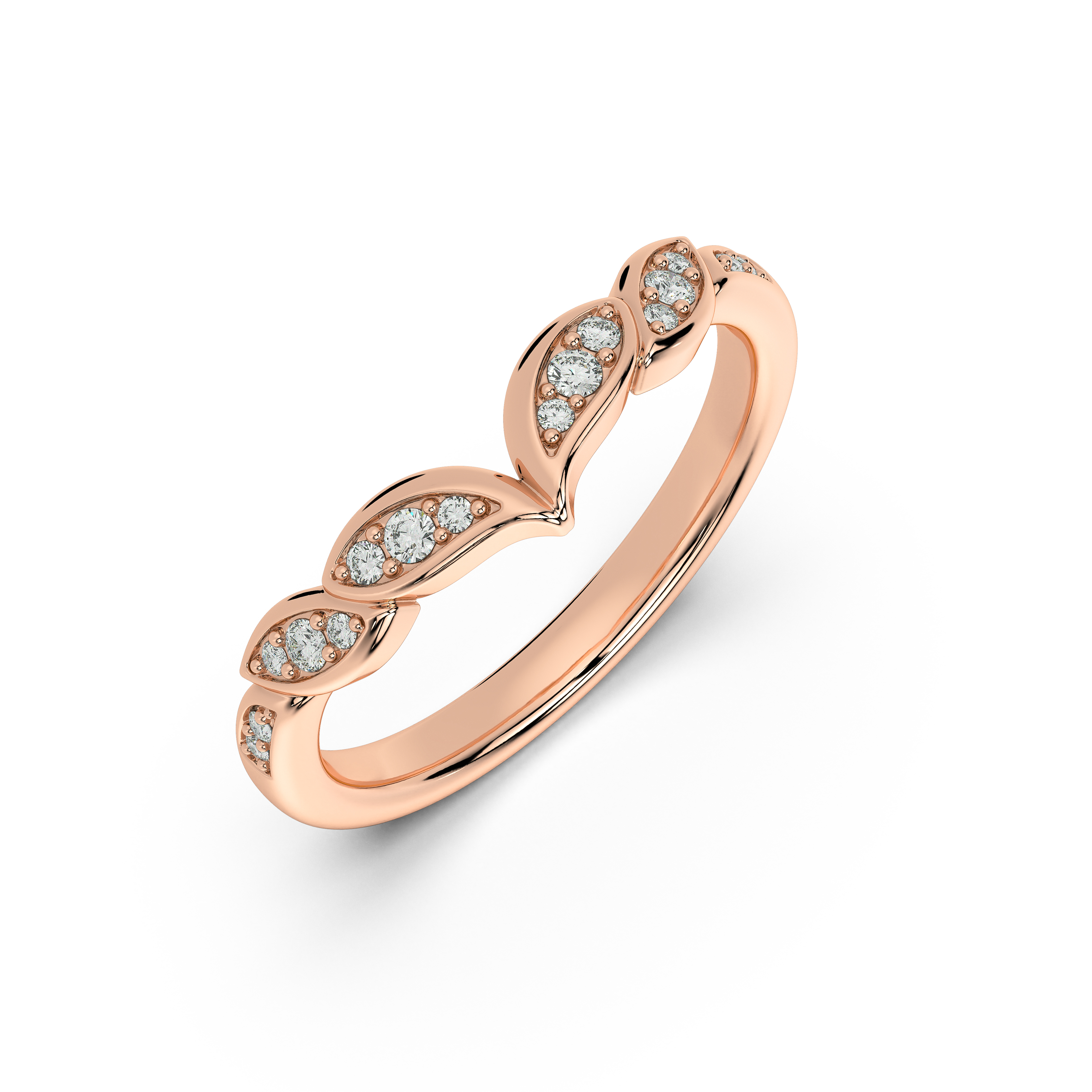 Senlis Leaf Chevron Band