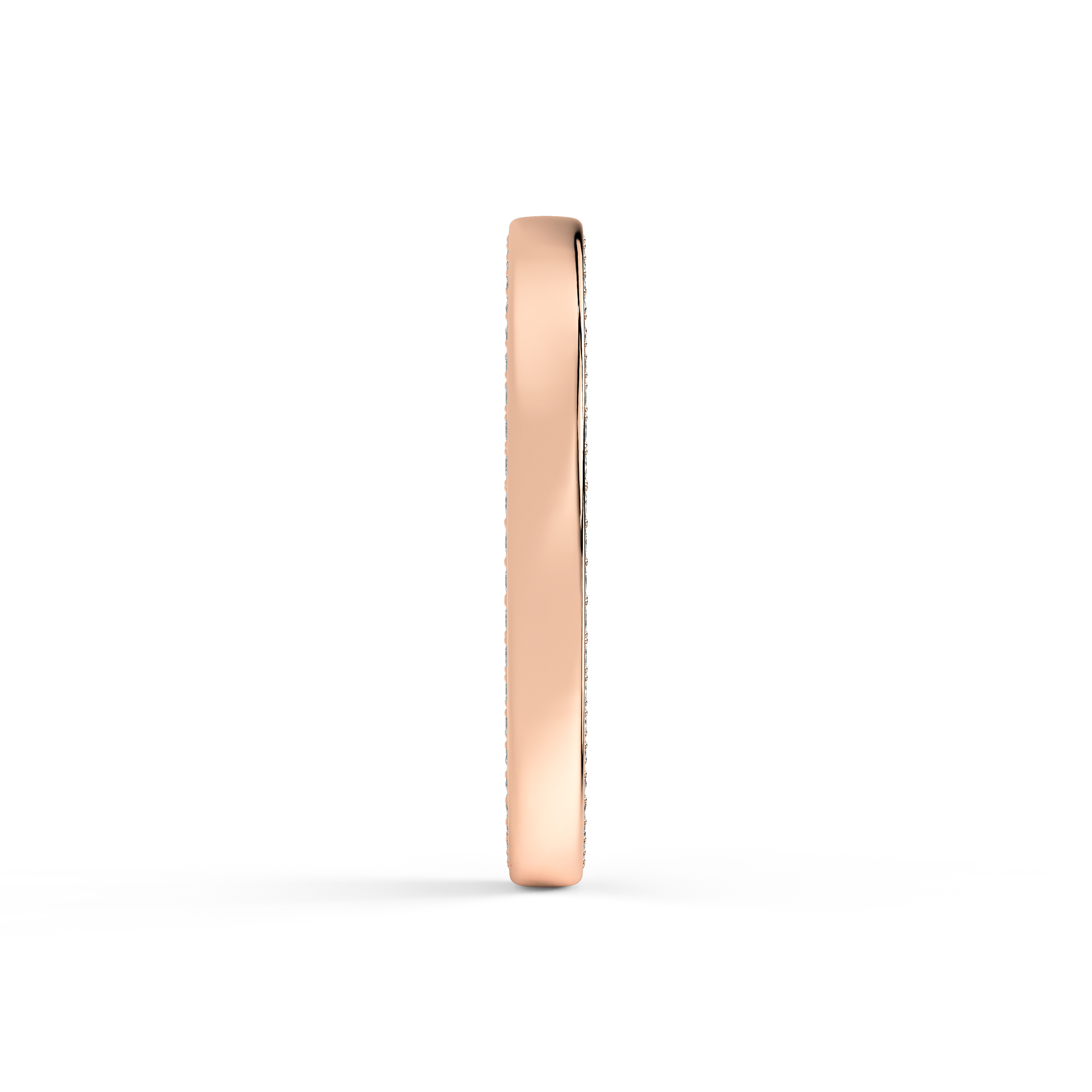 Cassis Lab Diamond Pavé Profile Eternity Band