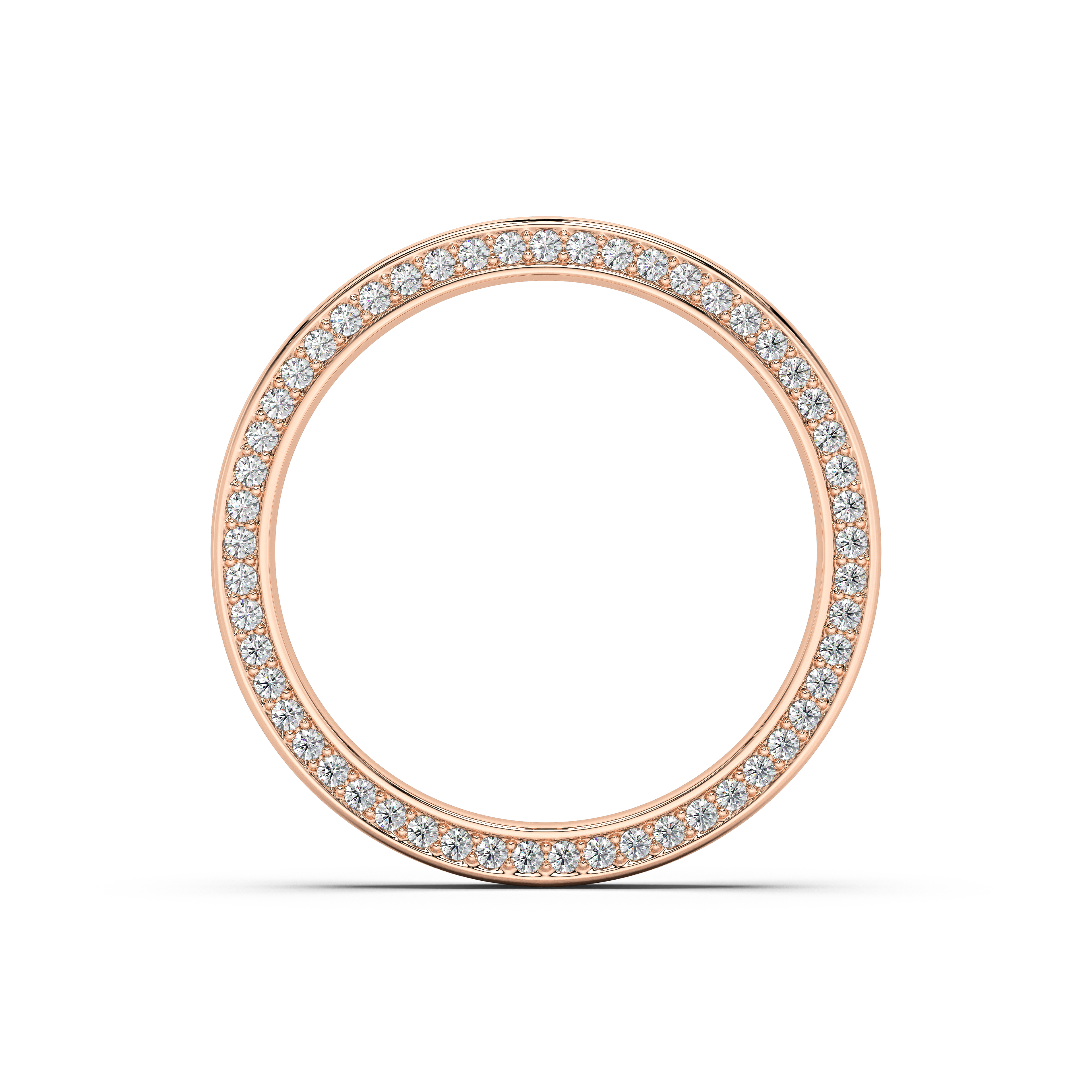 Cassis Pavé Profile Eternity Band
