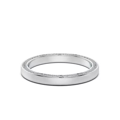 Cassis Lab Diamond Pavé Profile Eternity Band
