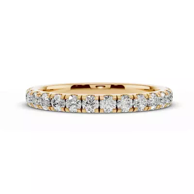 Signature Hearts & Arrows Pavé Lab Band (.50 ct. tw.)