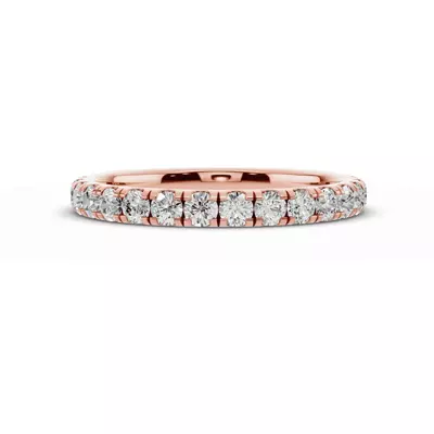 Signature Hearts & Arrows Pavé Lab Euroshank Band (½ ct. tw.)