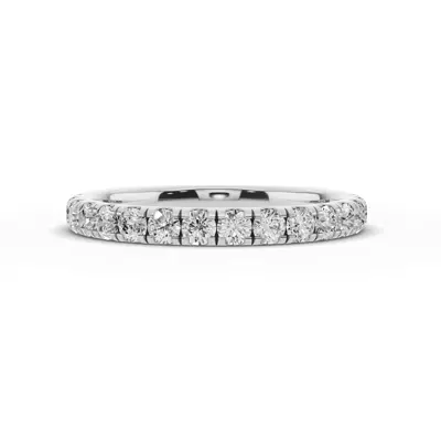 Signature Hearts & Arrows Pavé Lab Euroshank Band (½ ct. tw.)