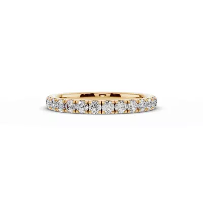 Signature Hearts & Arrows Pavé Lab Euroshank Band (½ ct. tw.)