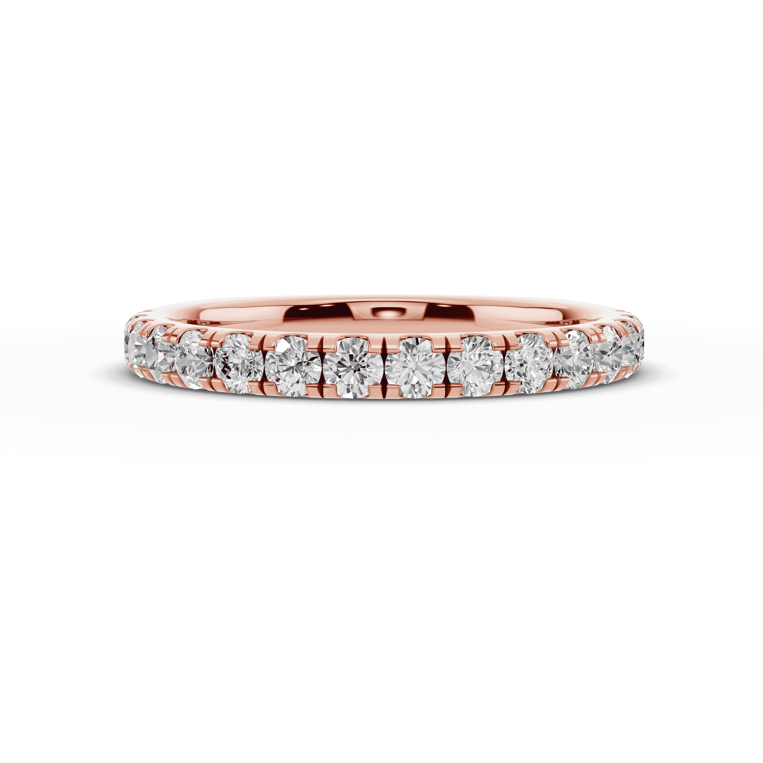 Signature Hearts & Arrows Pavé Lab Euroshank Band (½ ct. tw.)