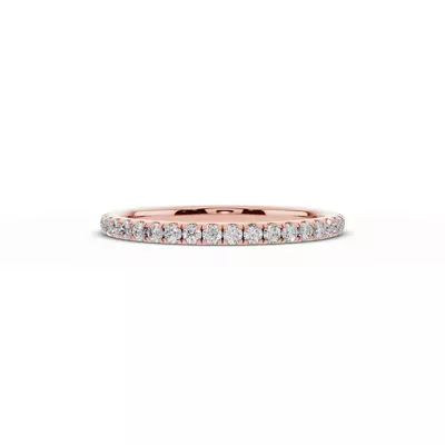 Tradition Pavé Lab Euroshank Wedding Band (¼ ct. tw.)