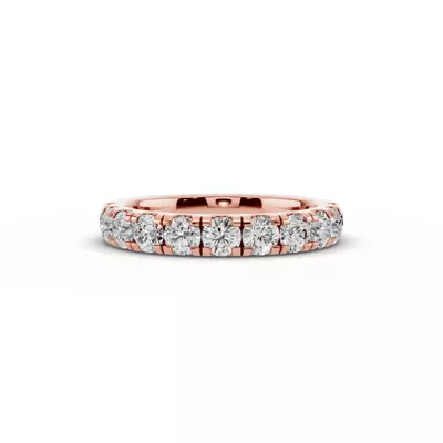 Tradition Pavé Lab Euroshank Band (1.10 ct. tw.)