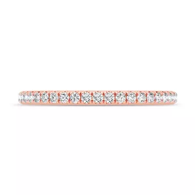 Signature Hearts & Arrows Pavé Lab Band (.16ct. tw.)