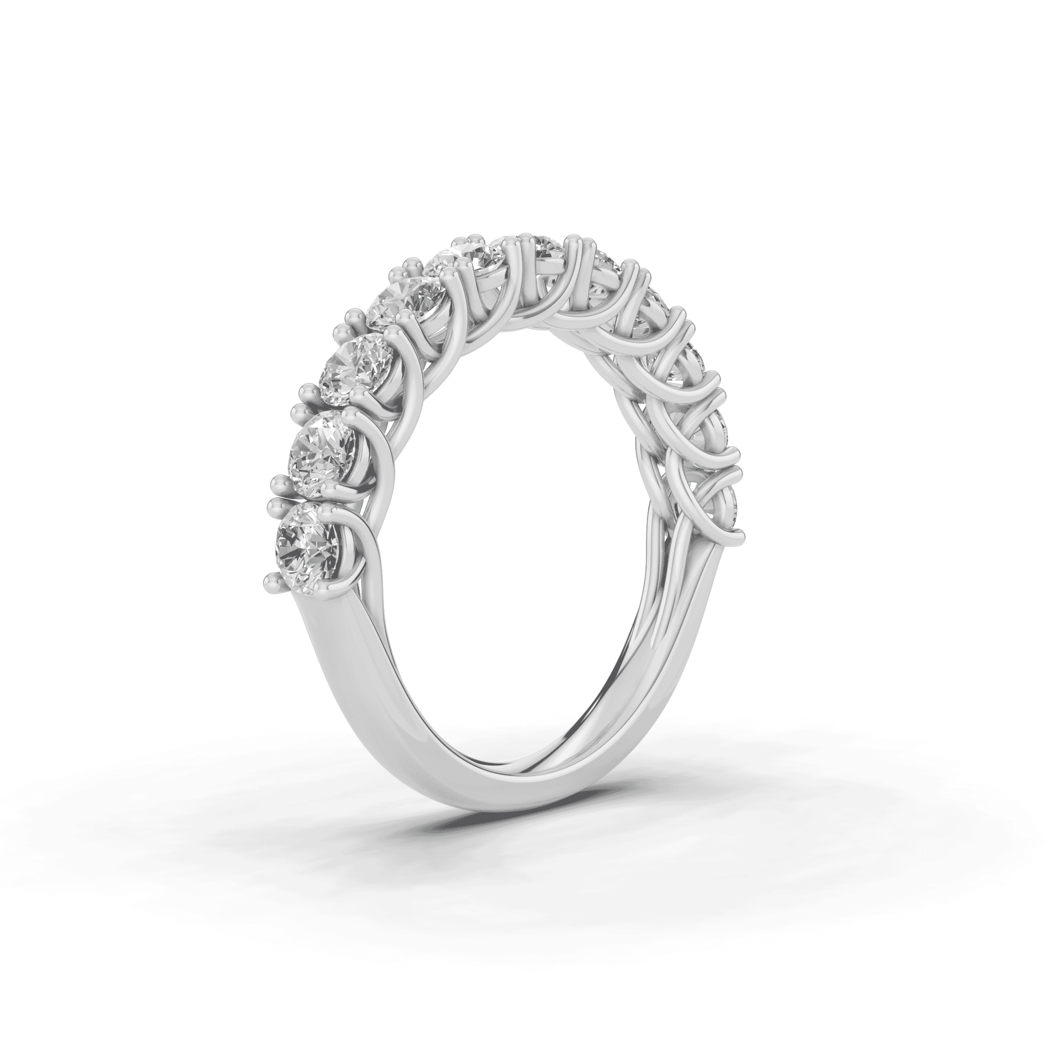 Tradition Trellis Eleven-Stone Lab Diamond Band (1.50 ct. tw.)
