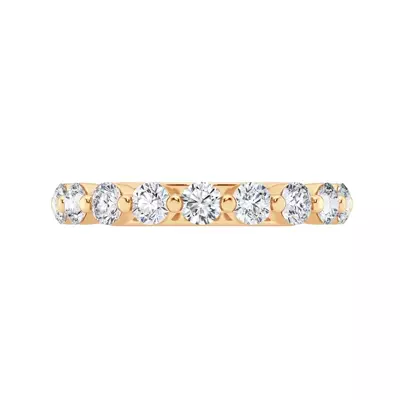 Signature Hearts & Arrows Shared Prong Lab Band (1.00ct. tw.)