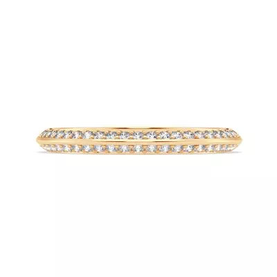 Signature Hearts & Arrows Knife-Edge Lab Band