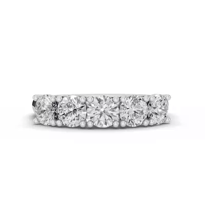 Tradition Trellis Five-Stone Lab Diamond Band (1.50 ct. tw.)