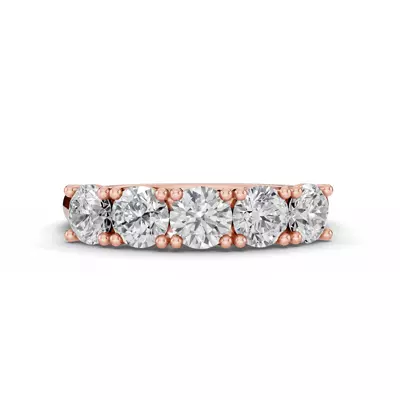 Tradition Trellis Five-Stone Lab Diamond Band (1.50 ct. tw.)