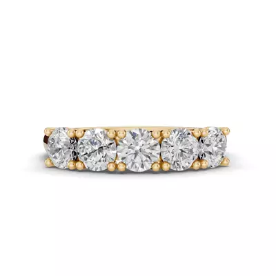 Tradition Trellis Five-Stone Lab Diamond Band (1.50 ct. tw.)