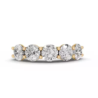 Tradition U-Prong Five-Stone Lab Diamond Band (2.50 ct. tw.)
