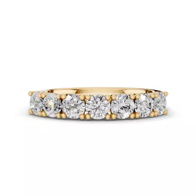 Tradition Trellis Seven-Stone Lab Diamond Band (1.00 ct. tw.)