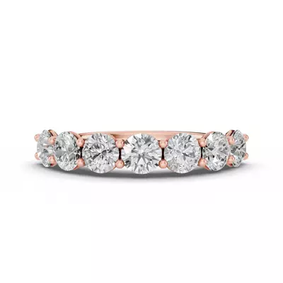 Tradition U-Prong Seven-Stone Lab Diamond Band (2.00 ct. tw.)