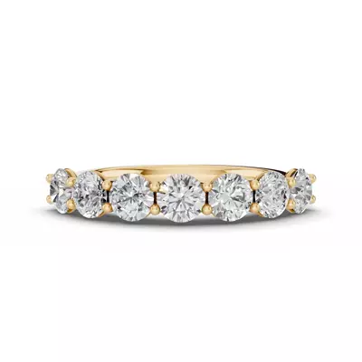 Tradition U-Prong Seven-Stone Lab Diamond Band (1.50 ct. tw.)