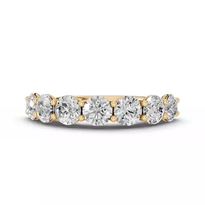Tradition U-Prong Seven-Stone Lab Diamond Band (2.50 ct. tw.)