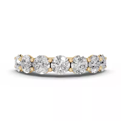 Tradition U-Prong Seven-Stone Lab Diamond Band (3.00 ct. tw.)