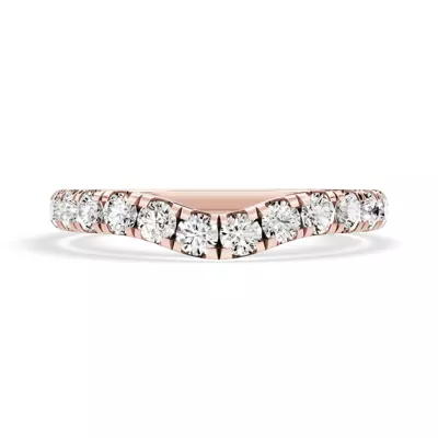 Signature Hearts & Arrows Contoured Band (1/2ct. tw.)