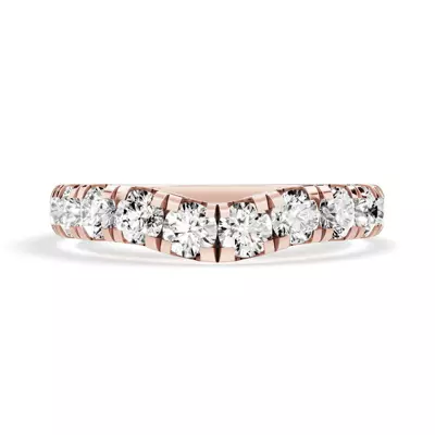 Signature Hearts & Arrows Contoured Band (1.20ct. tw.)